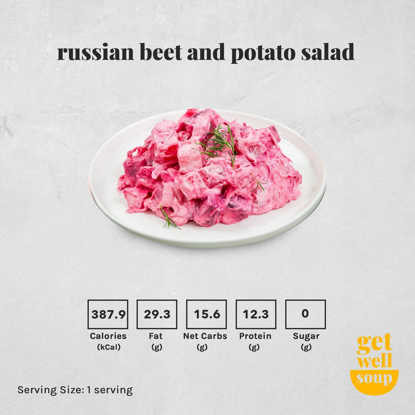 russian beet and potato salad