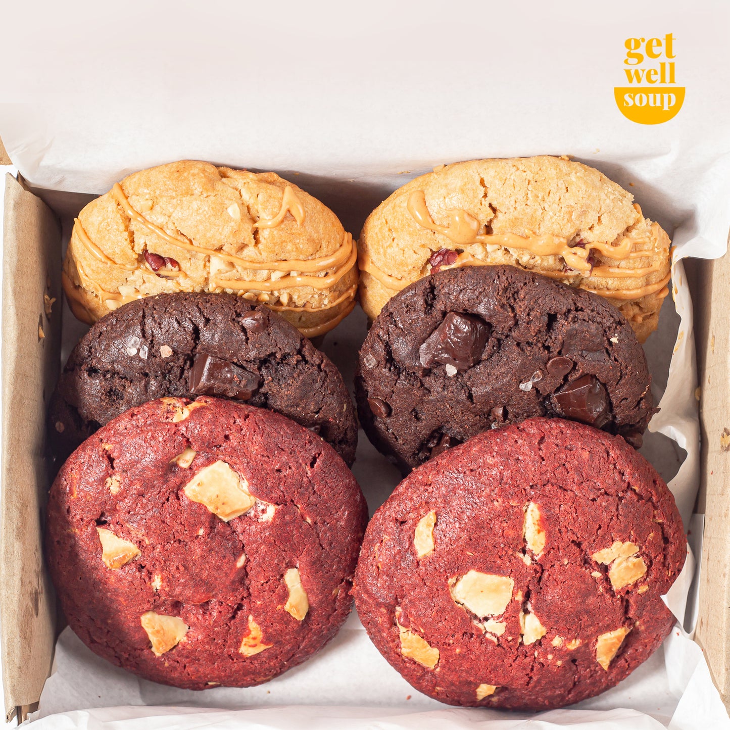 chunky cookie collection: box of 6