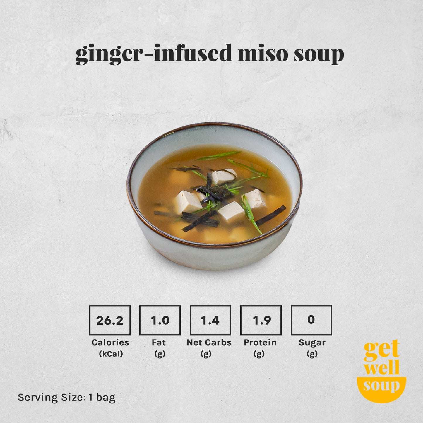 ginger infused miso soup | miso soup | ginger miso soup | soup in manila | soup ph | get well soup