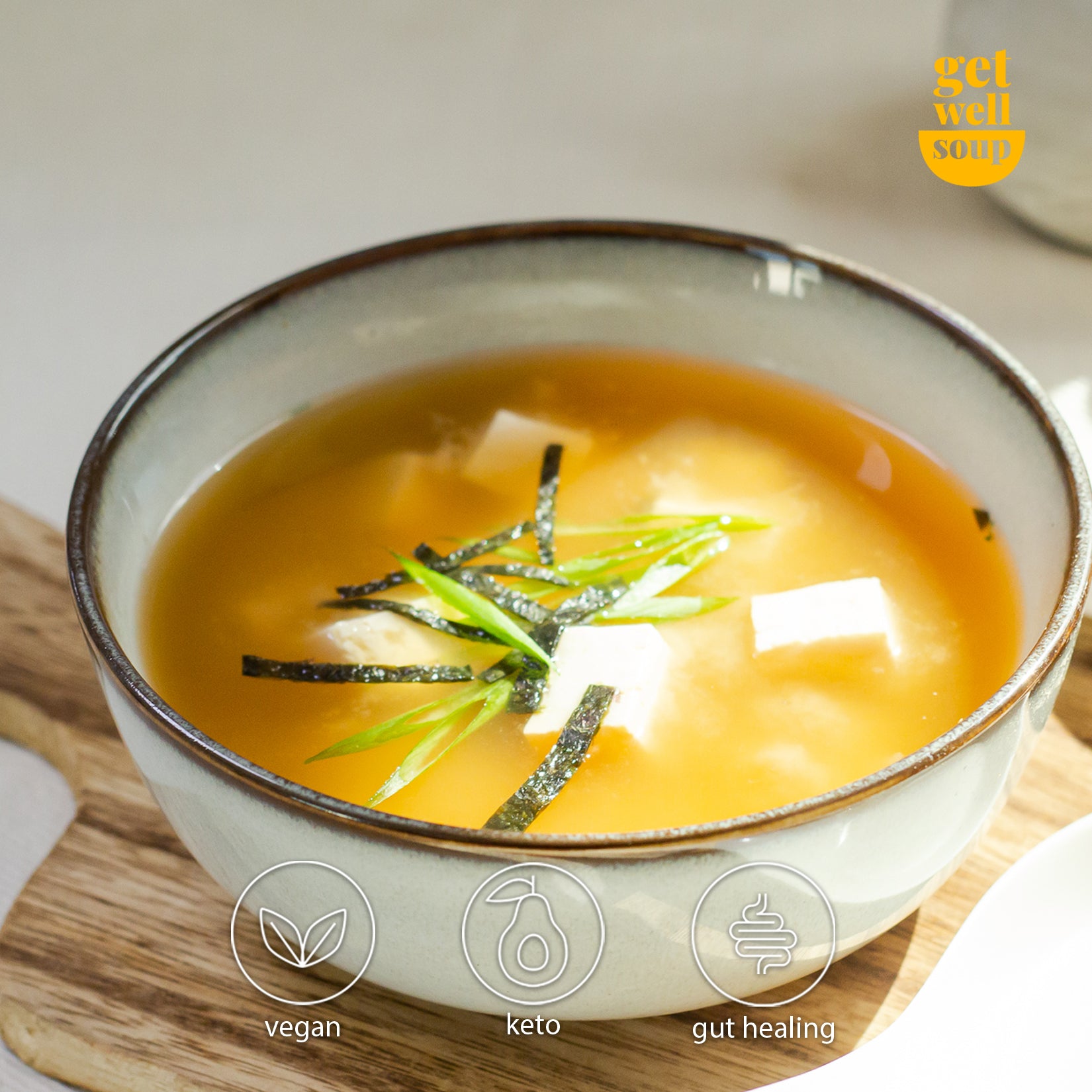 ginger miso soup | soup delivery manila | get well soup ph