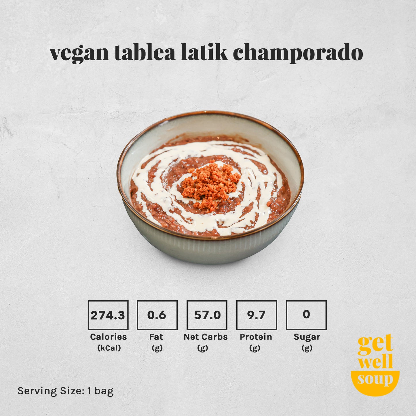 vegan tablea latik champorado