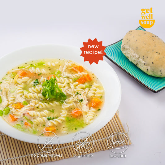 chicken noodle soup | noodle soup | comforting soup | soup in manila | soup ph | get well soup